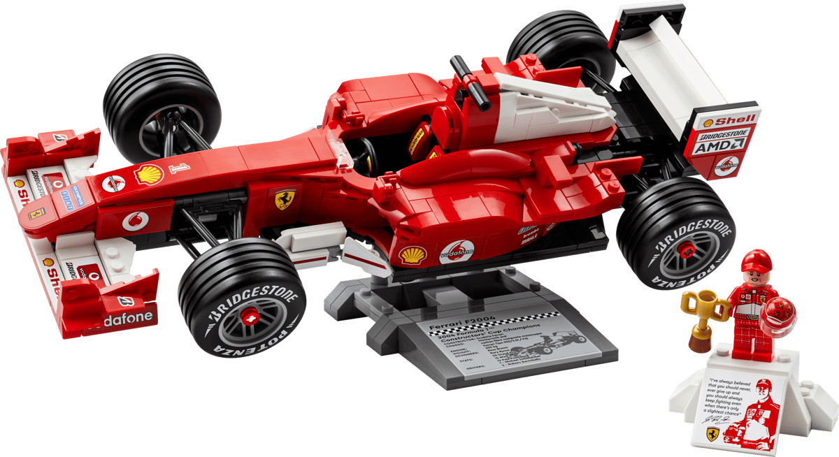Lego 11375 Ferrari F2004 & Michael Schumacher