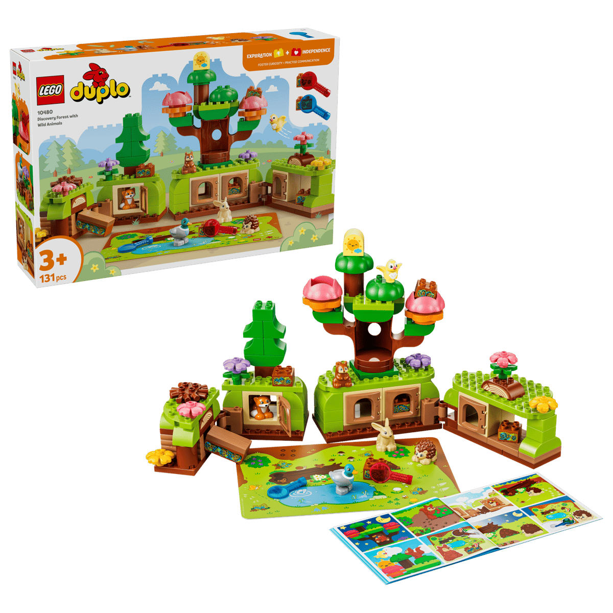 Lego 10480 Discovery Forest with With Wild Animals