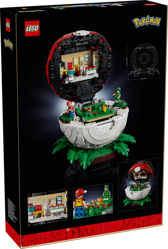 Lego 72154 Pokemon Iconic Trainer Moments Poké Bal
