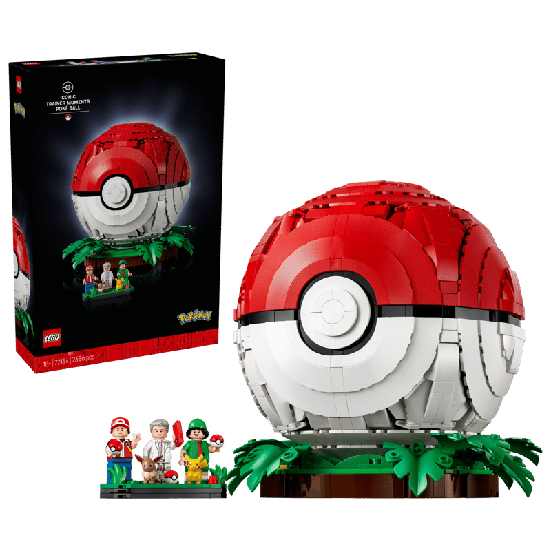 Lego 72154 Pokemon Iconic Trainer Moments Poké Bal