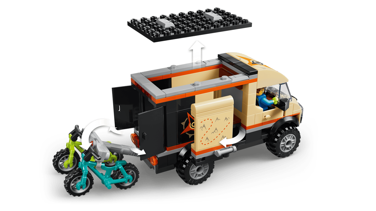 Lego 60512 Mountain Bike Adventure Van