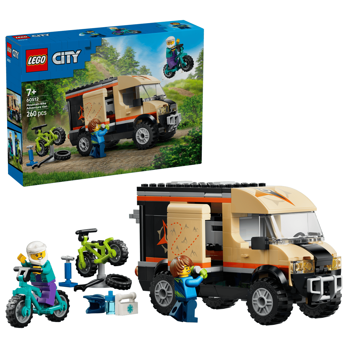 Lego 60512 Mountain Bike Adventure Van
