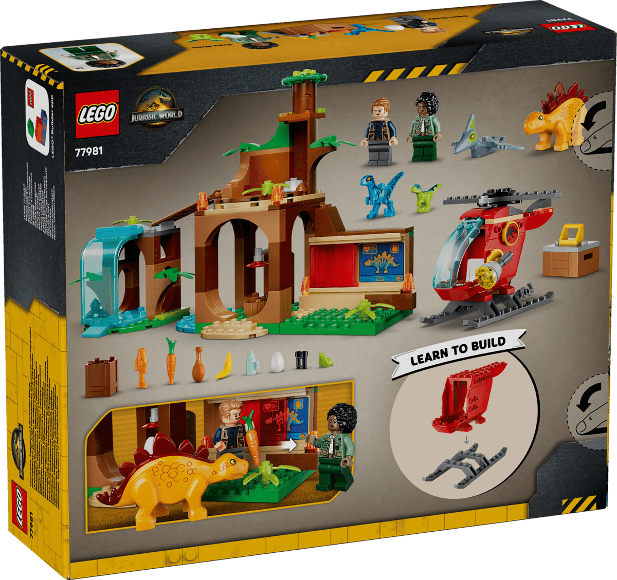 Lego 77981 Velociraptor Stegosaurus & Pteranodon