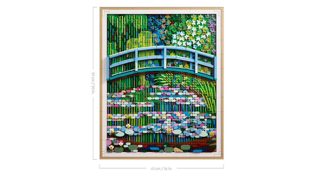 Lego 31220 Claude Monet – Bridge over a Pond of Water Lilies