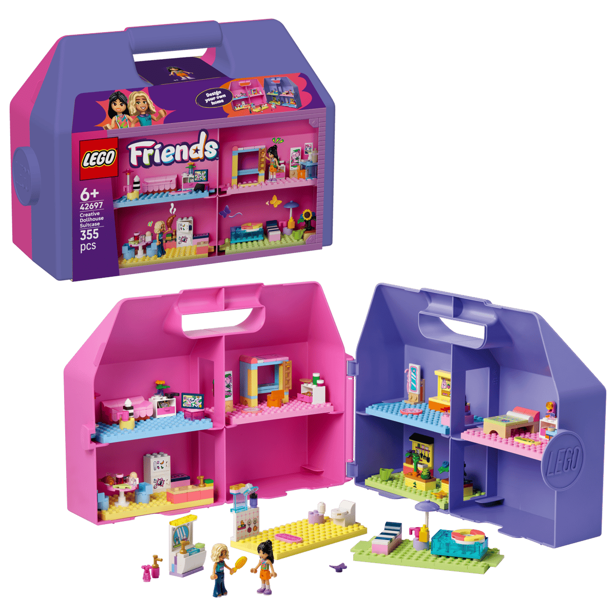 Lego 42697 Creative Dollhouse Suitcase