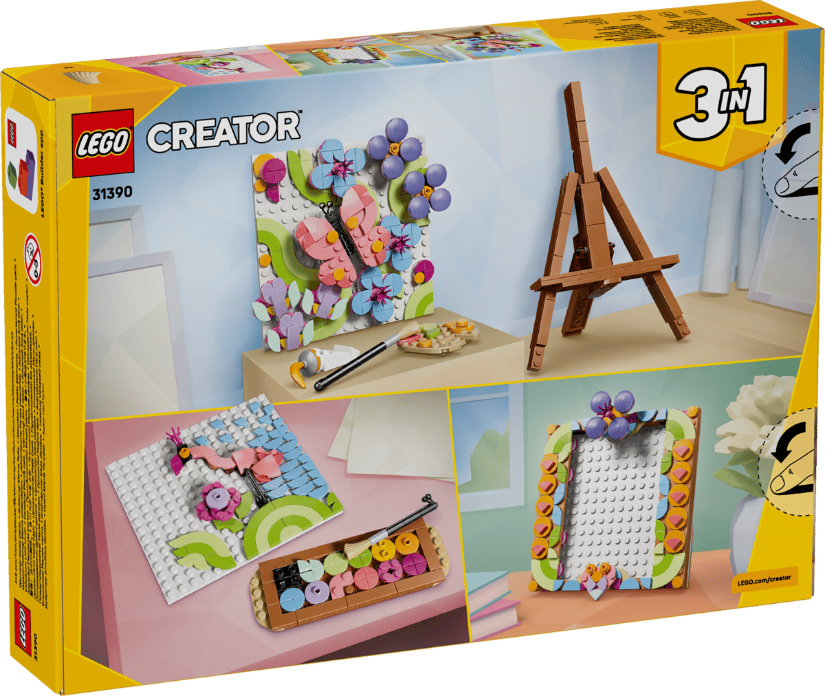 Lego 31390 Floral Art Decor Painting