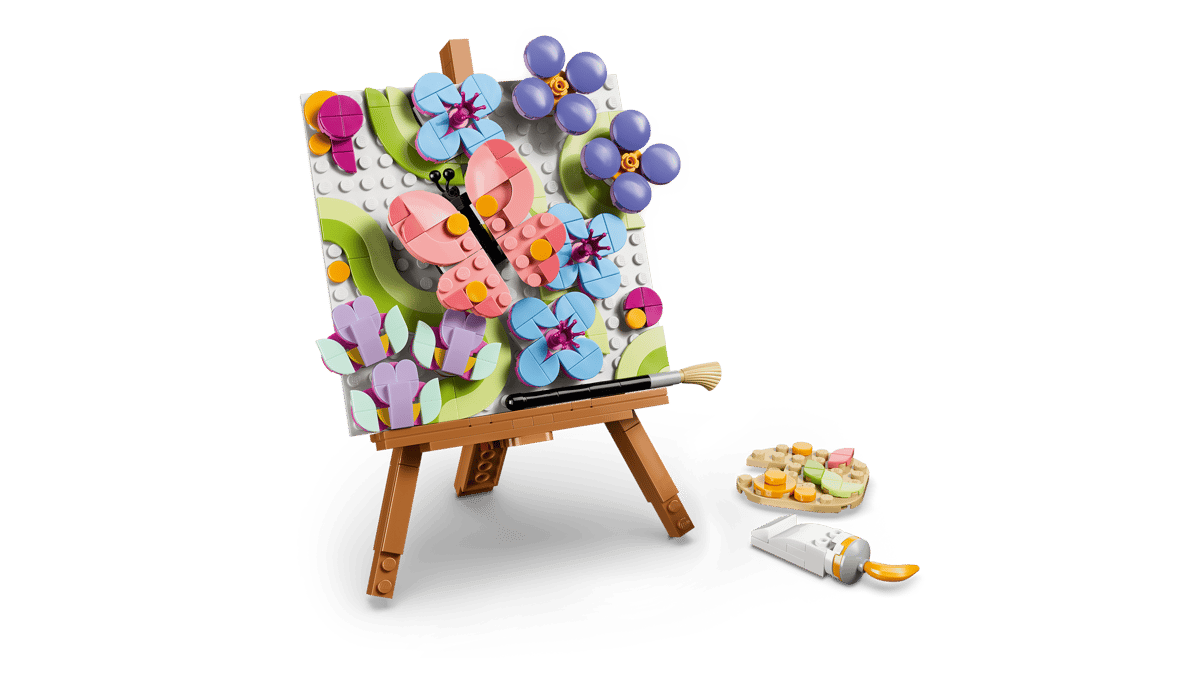Lego 31390 Floral Art Decor Painting
