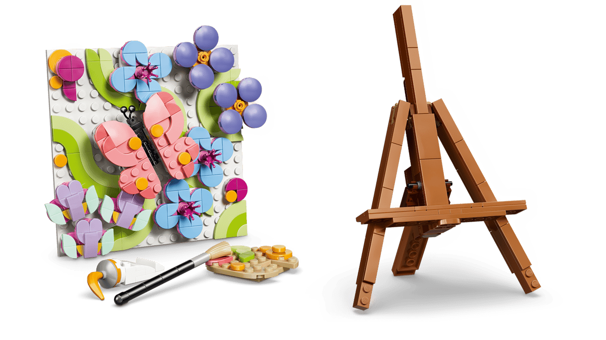 Lego 31390 Floral Art Decor Painting