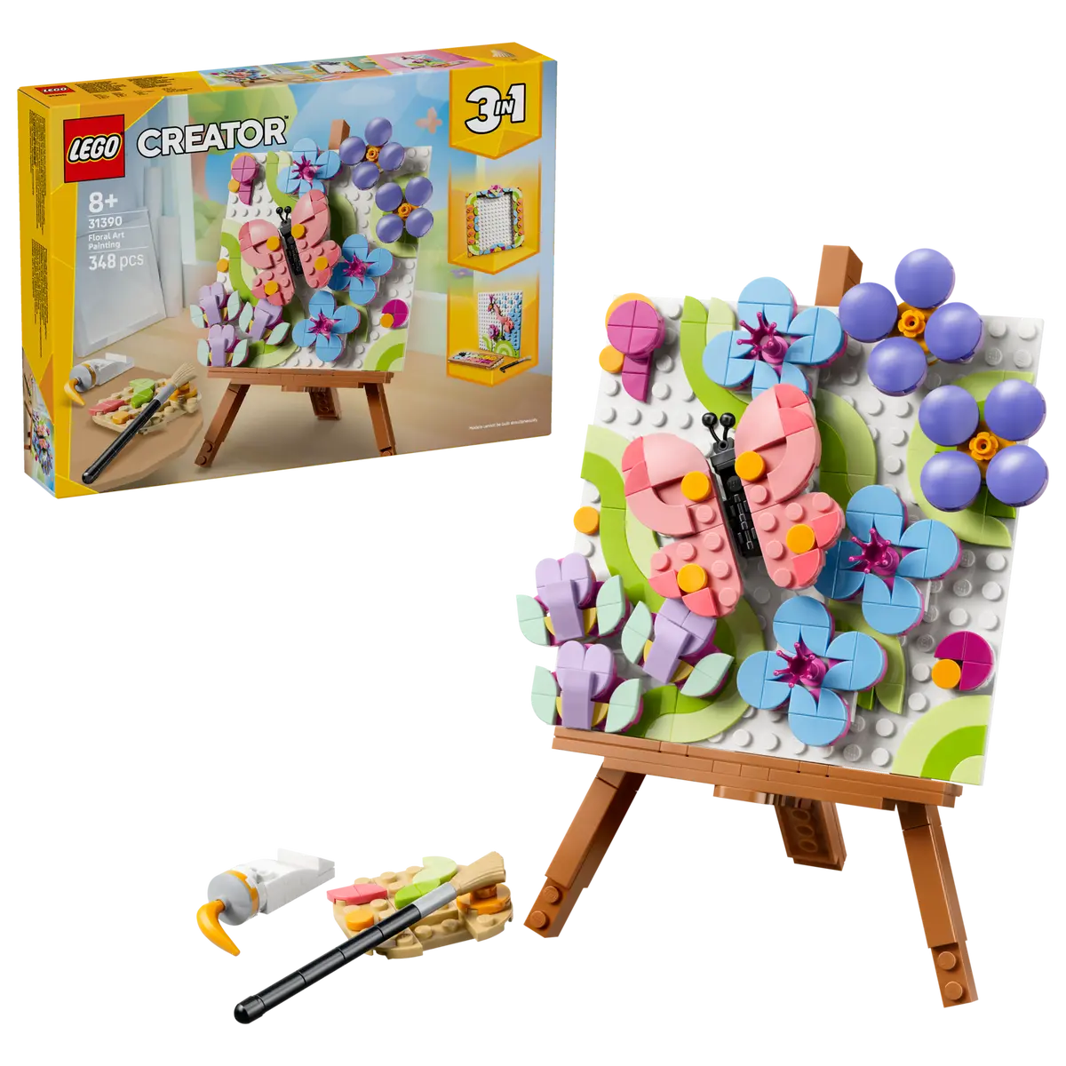 Lego 31390 Floral Art Decor Painting