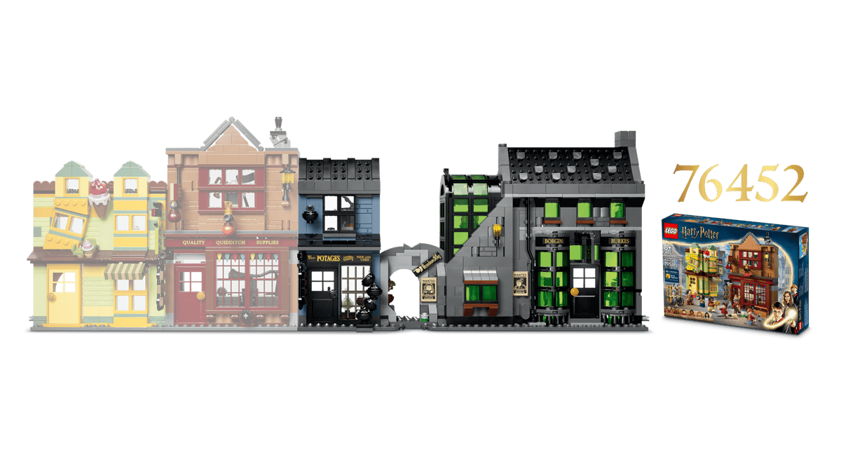 Lego 76471 Knockturn Alley Wizarding Shops