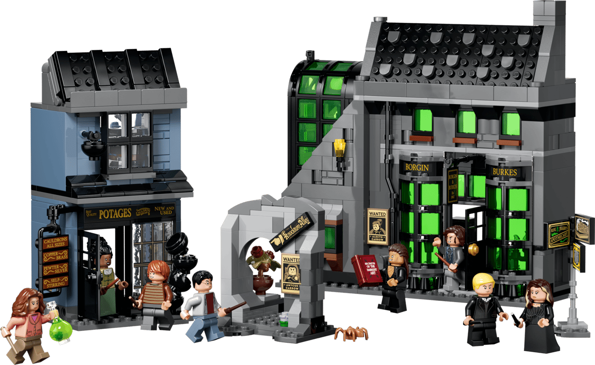 Lego 76471 Knockturn Alley Wizarding Shops