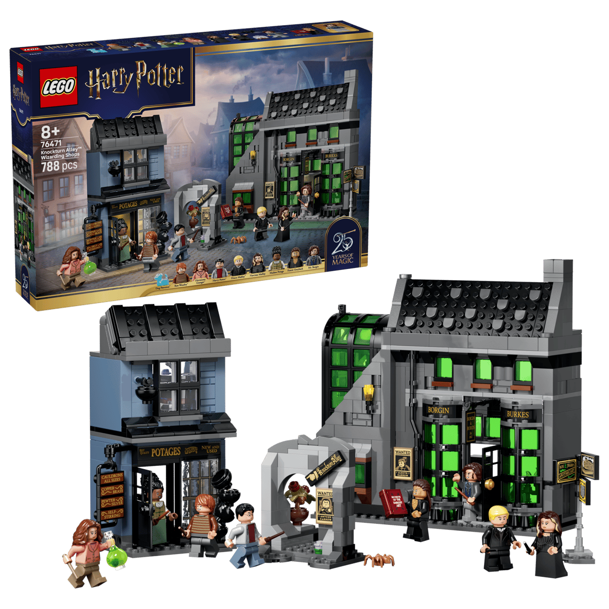 Lego 76471 Knockturn Alley Wizarding Shops