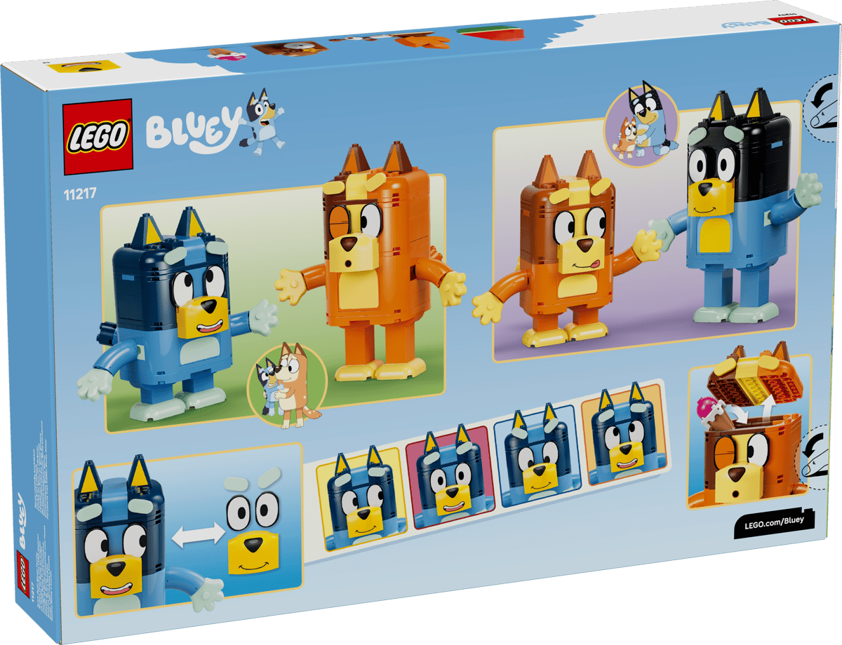 Lego 11217 Brick-Built Bluey Family