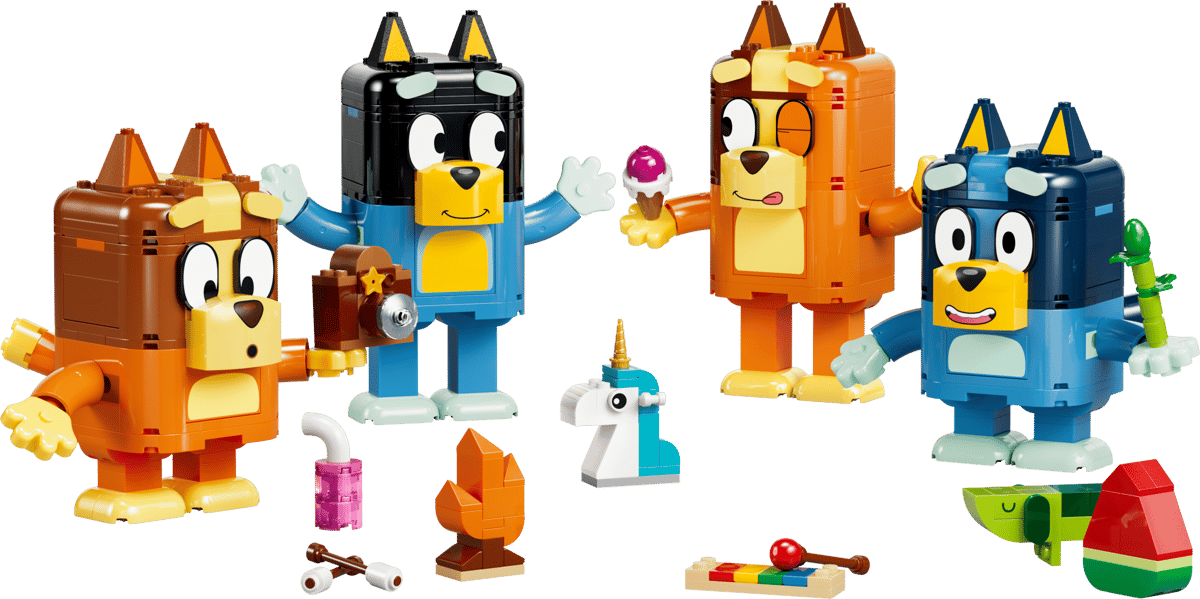 Lego 11217 Brick-Built Bluey Family