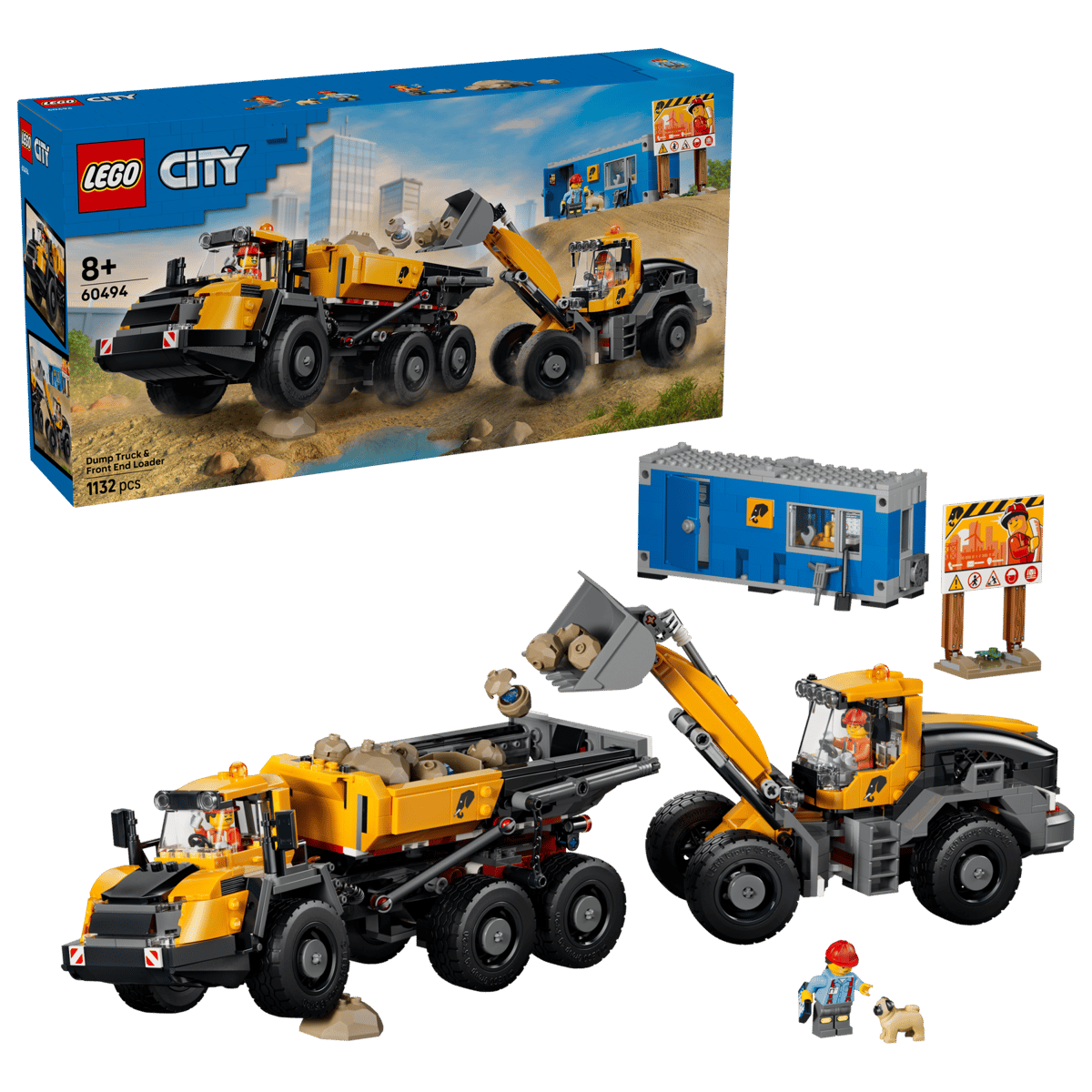 Lego 60494 Dump Truck & Front End Loader
