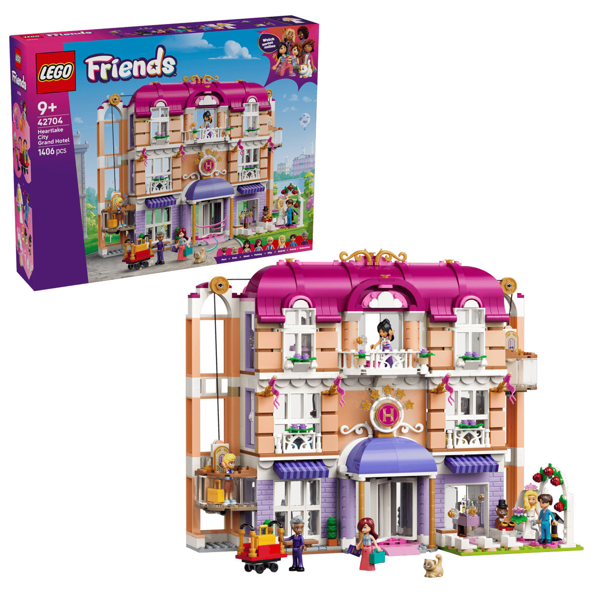 Lego 42704 Heartlake City Grand Hot