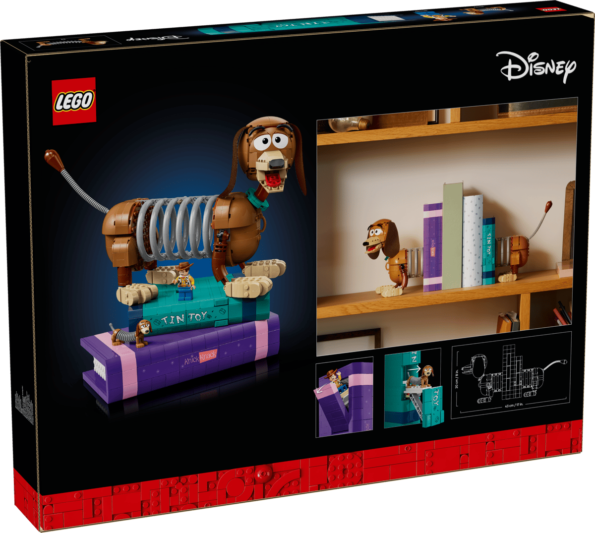 Lego 43301 Toy Story Slinky Dog Bookends