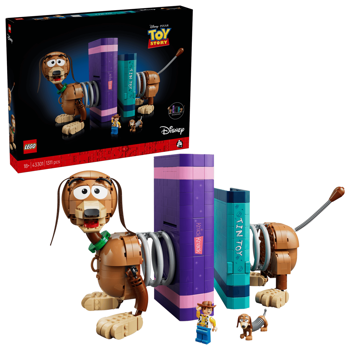 Lego 43301 Toy Story Slinky Dog Bookends
