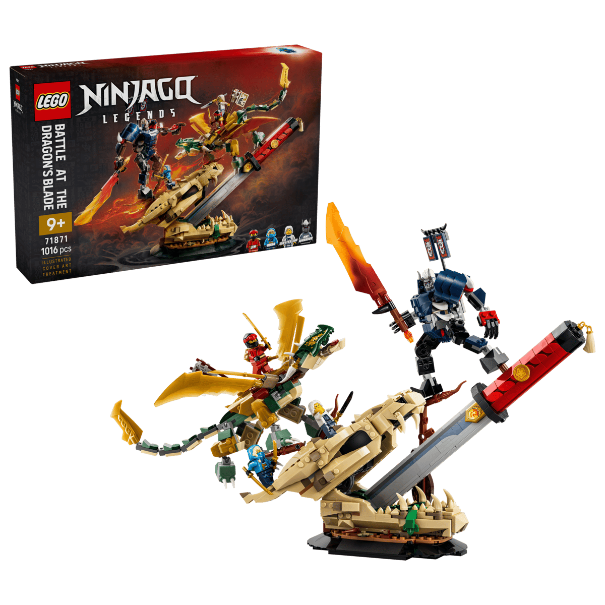 Lego 71871 Battle at the Dragons Blade