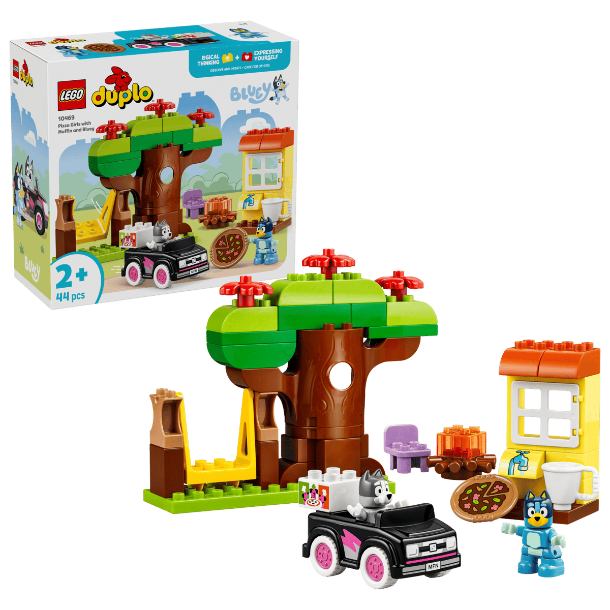 Lego 10469 Pizza Girls with Muffin