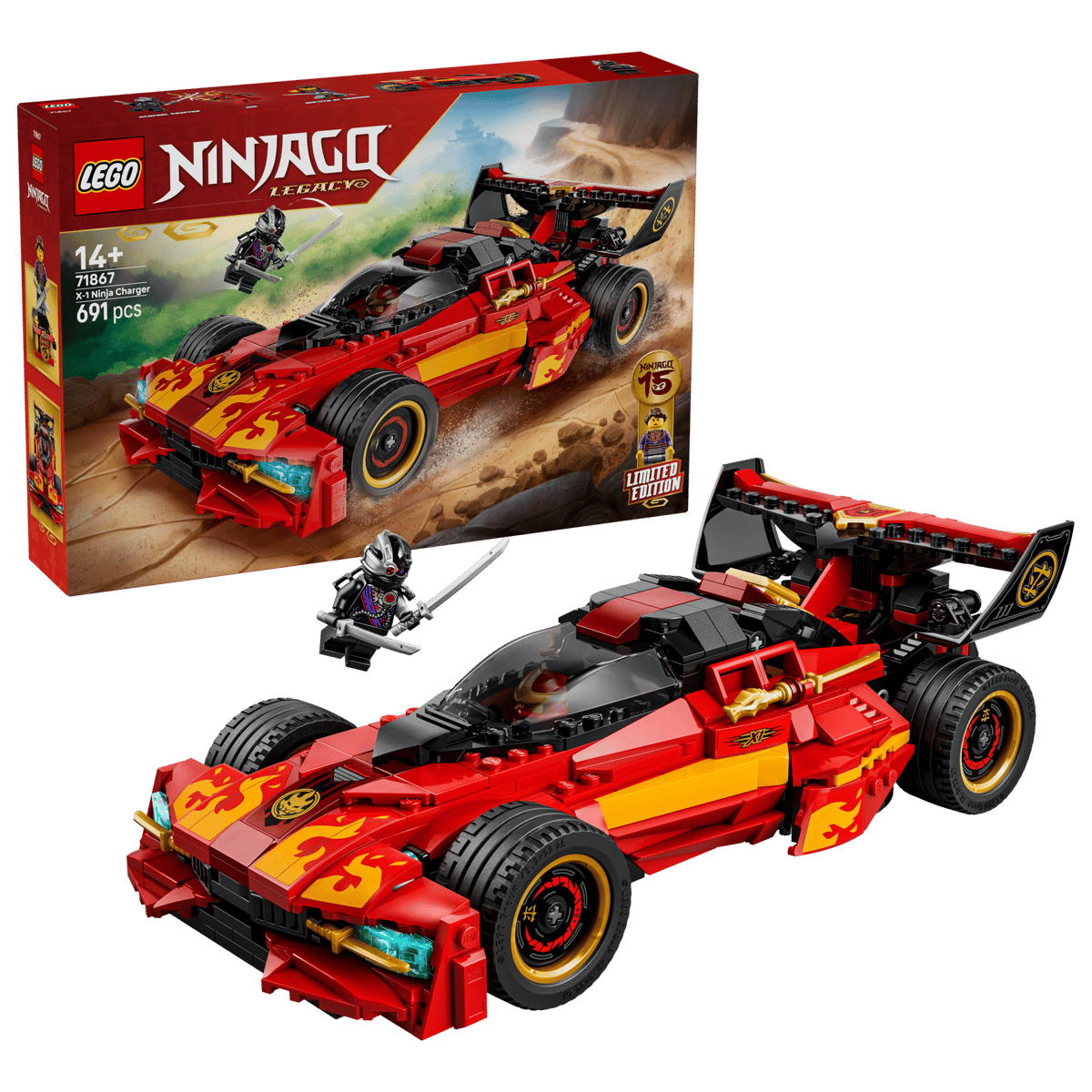 Lego 71867 X-1 Ninja Charger 15th Anniversary