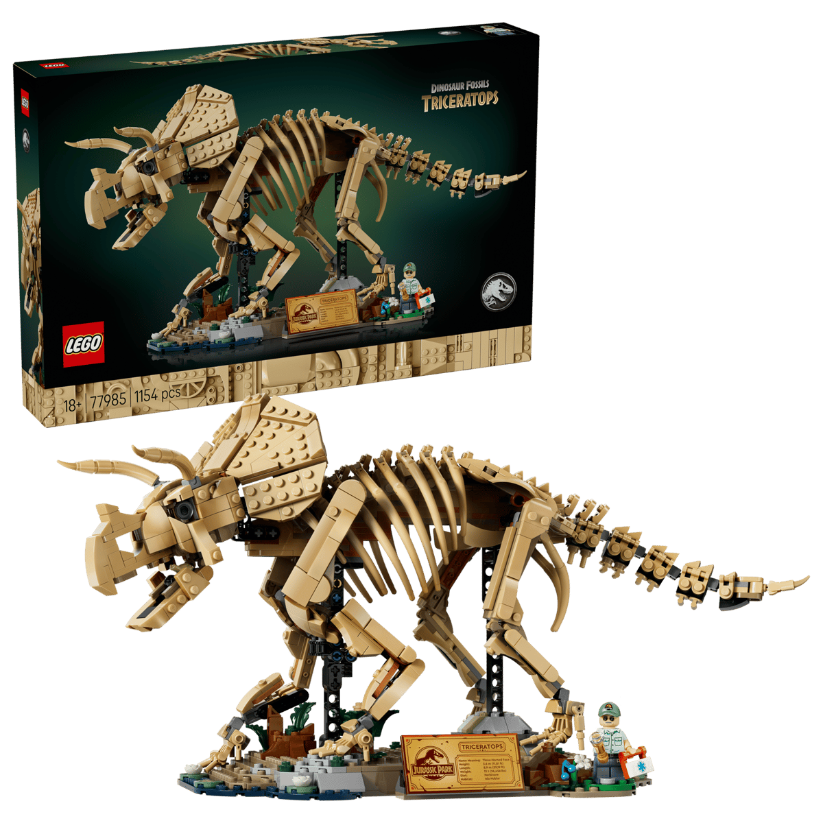 Lego 77985 Dinosaur Fossils Triceratops