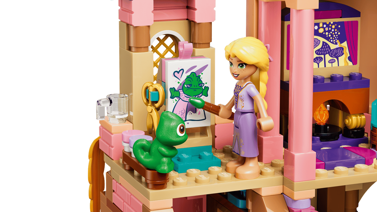 Lego 43297 Rapunzels Castle
