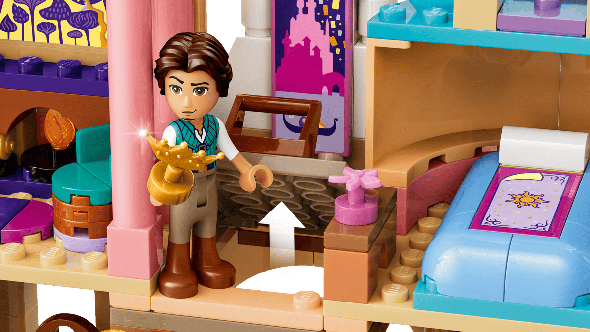 Lego 43297 Rapunzels Castle