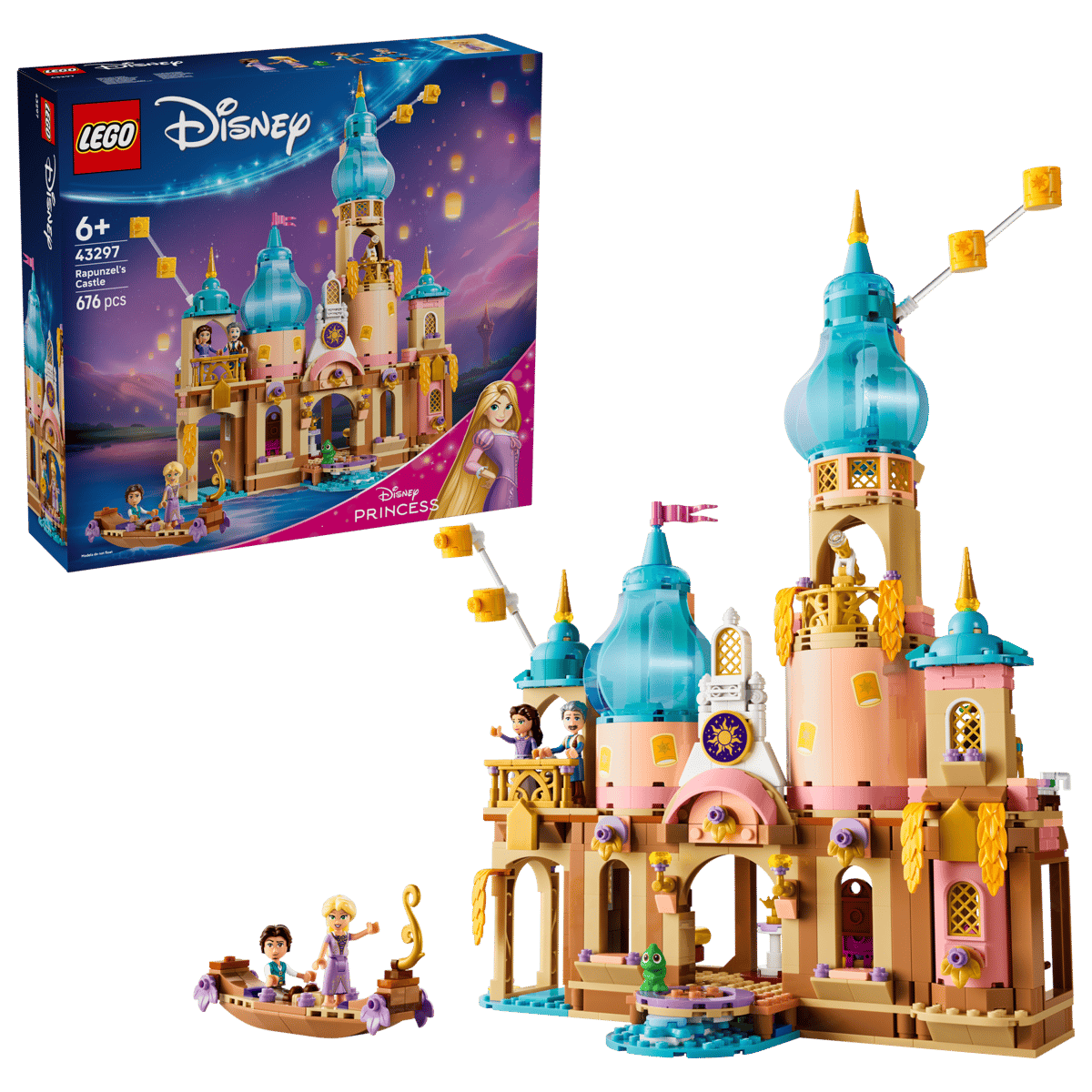 Lego 43297 Rapunzels Castle