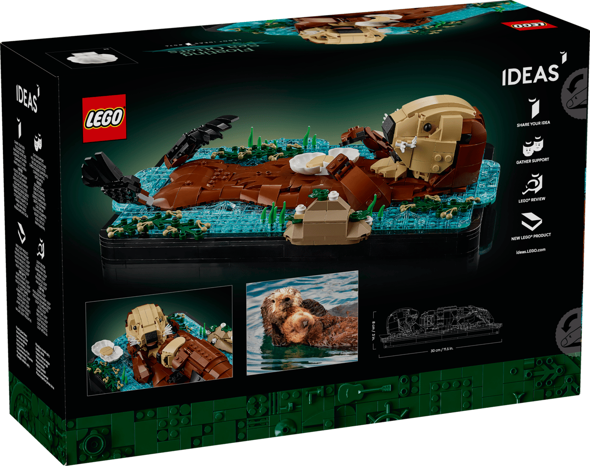 Lego 21366 Floating Sea Otter