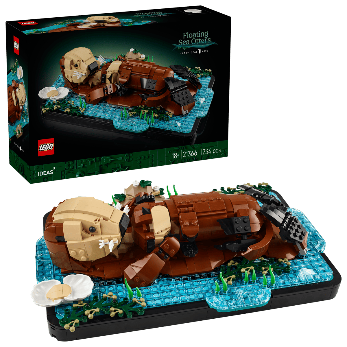 Lego 21366 Floating Sea Otter