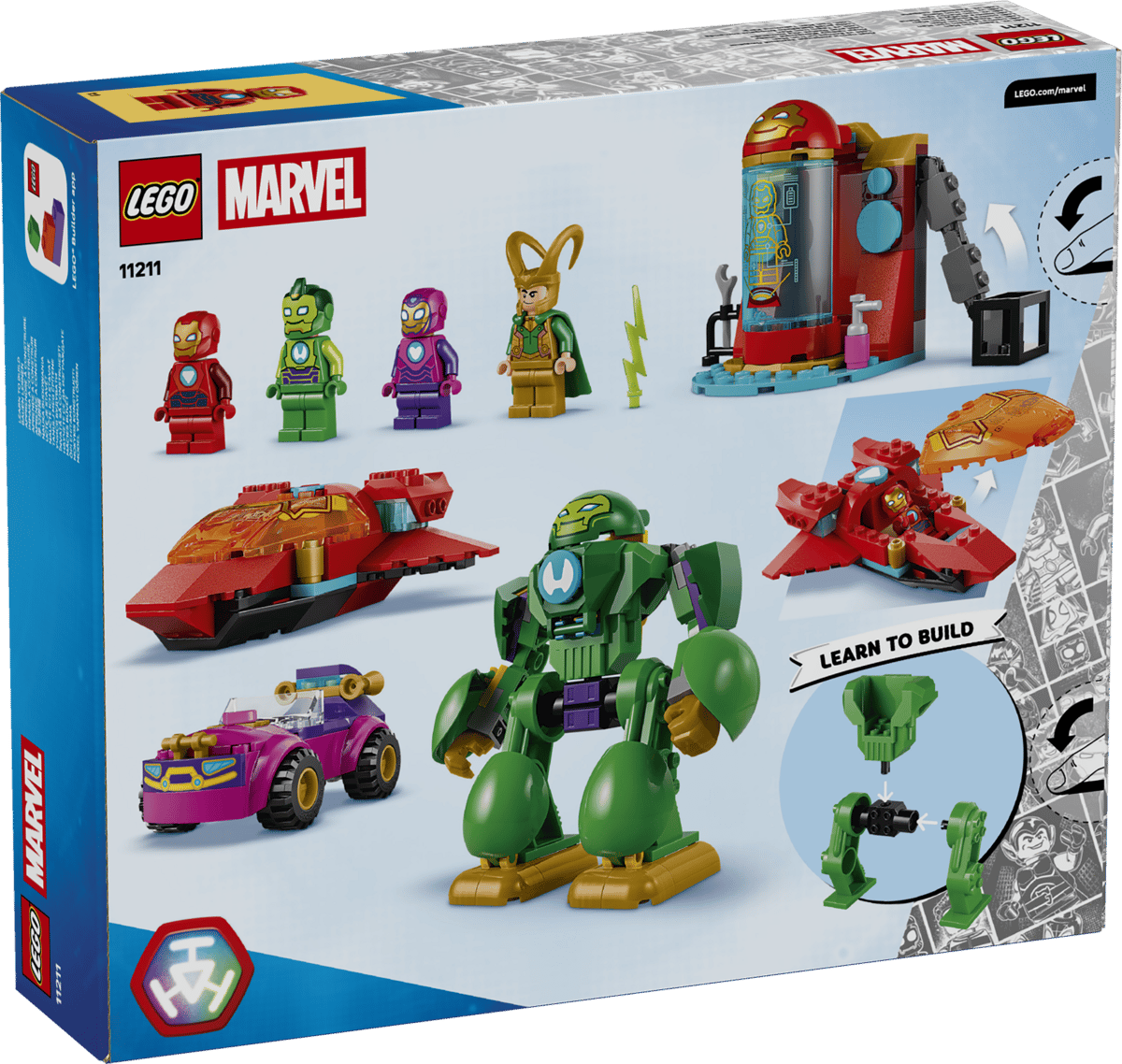 Lego 11211 Loki vs. Team Iron Man