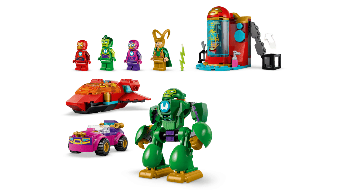 Lego 11211 Loki vs. Team Iron Man