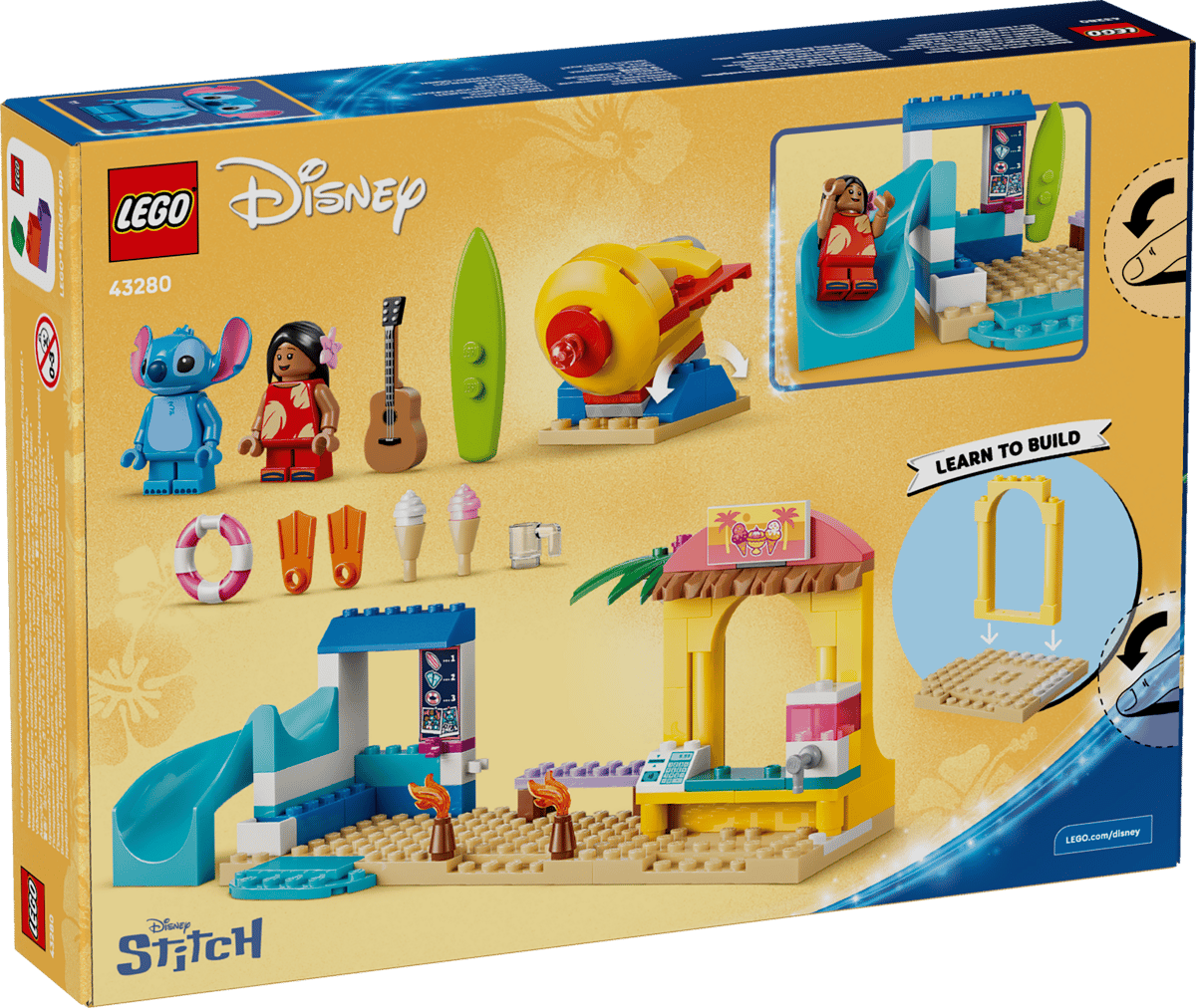Lego 43280 Beach Fun with Lilo & Stitch