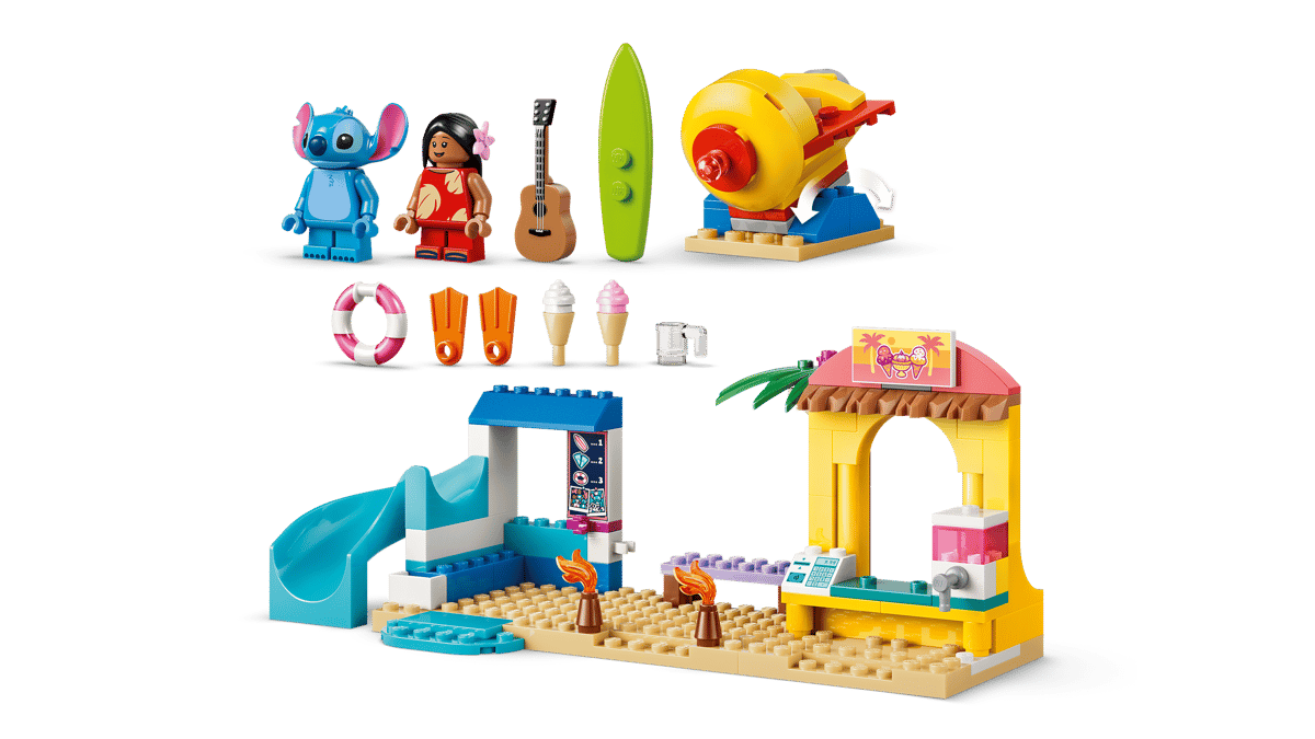 Lego 43280 Beach Fun with Lilo & Stitch