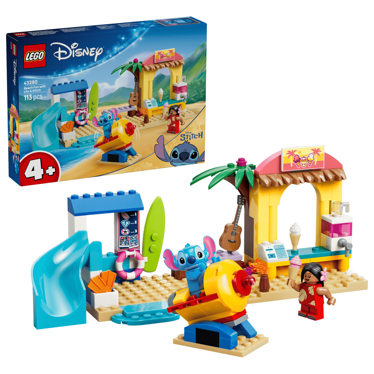 Lego 43280 Beach Fun with Lilo & Stitch
