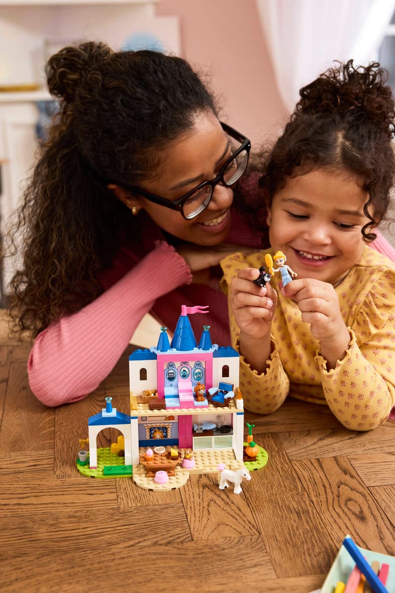 Lego 43283 Cinderella Animal Friends Castle