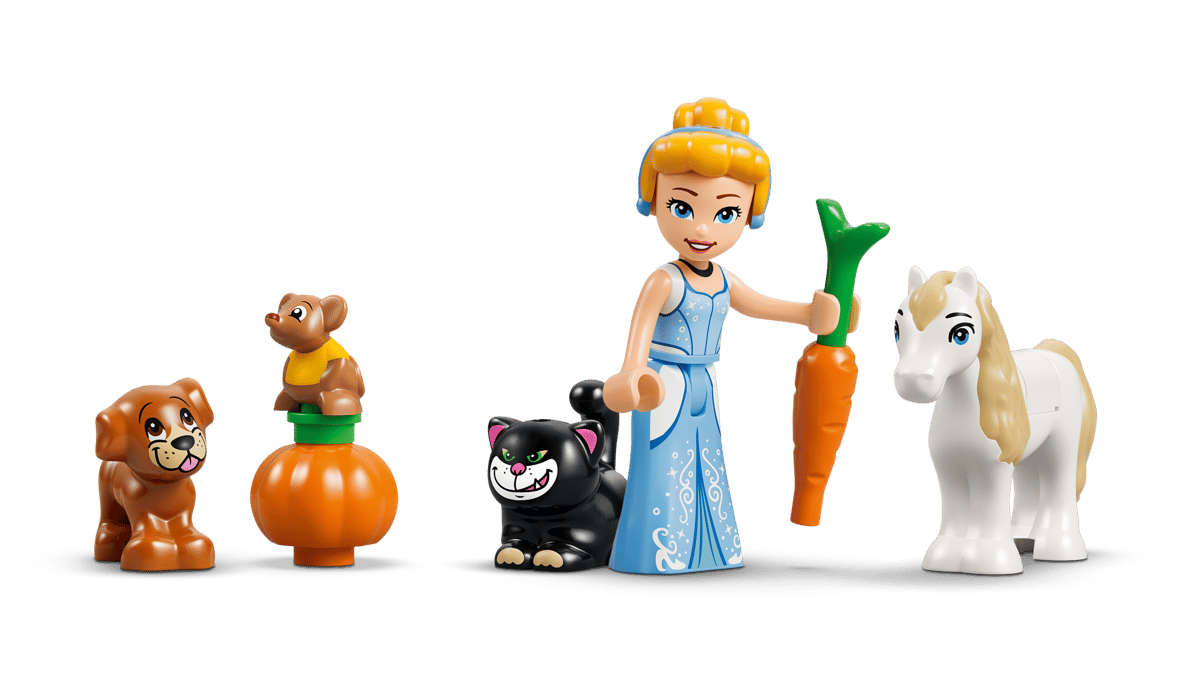 Lego 43283 Cinderella Animal Friends Castle