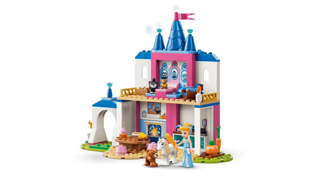Lego 43283 Cinderella Animal Friends Castle