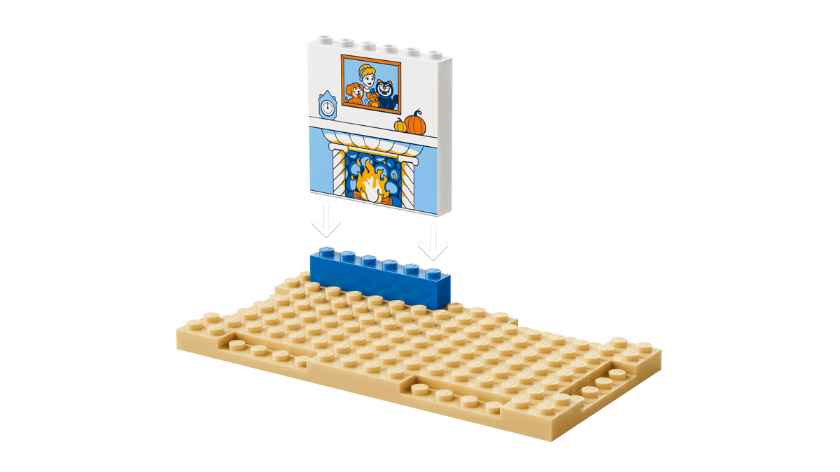 Lego 43283 Cinderella Animal Friends Castle