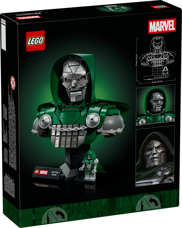 LEGO 76345 Doctor Doom Bust