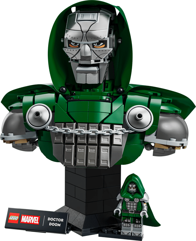 LEGO 76345 Doctor Doom Bust