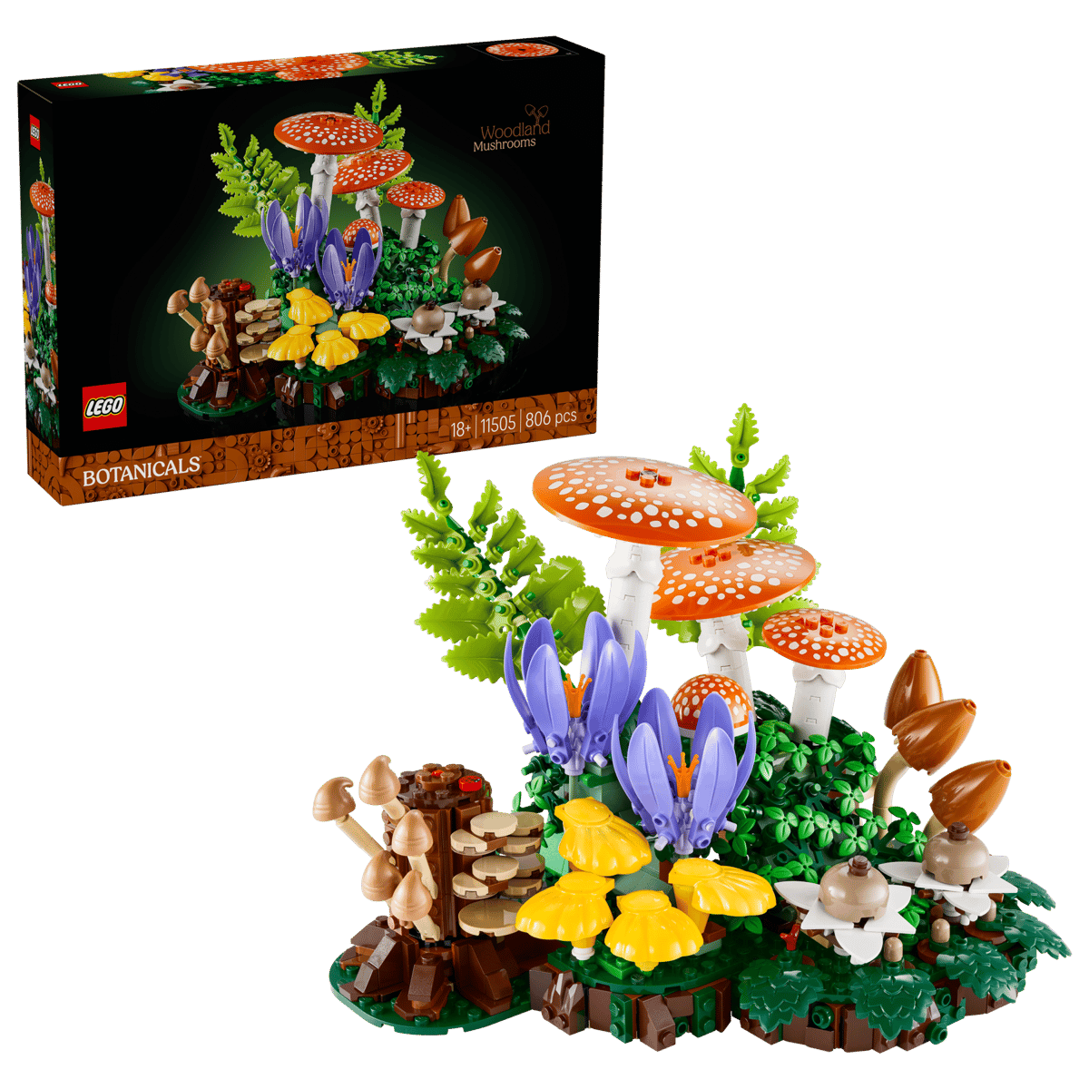 Lego 11505 Woodland Mushrooms