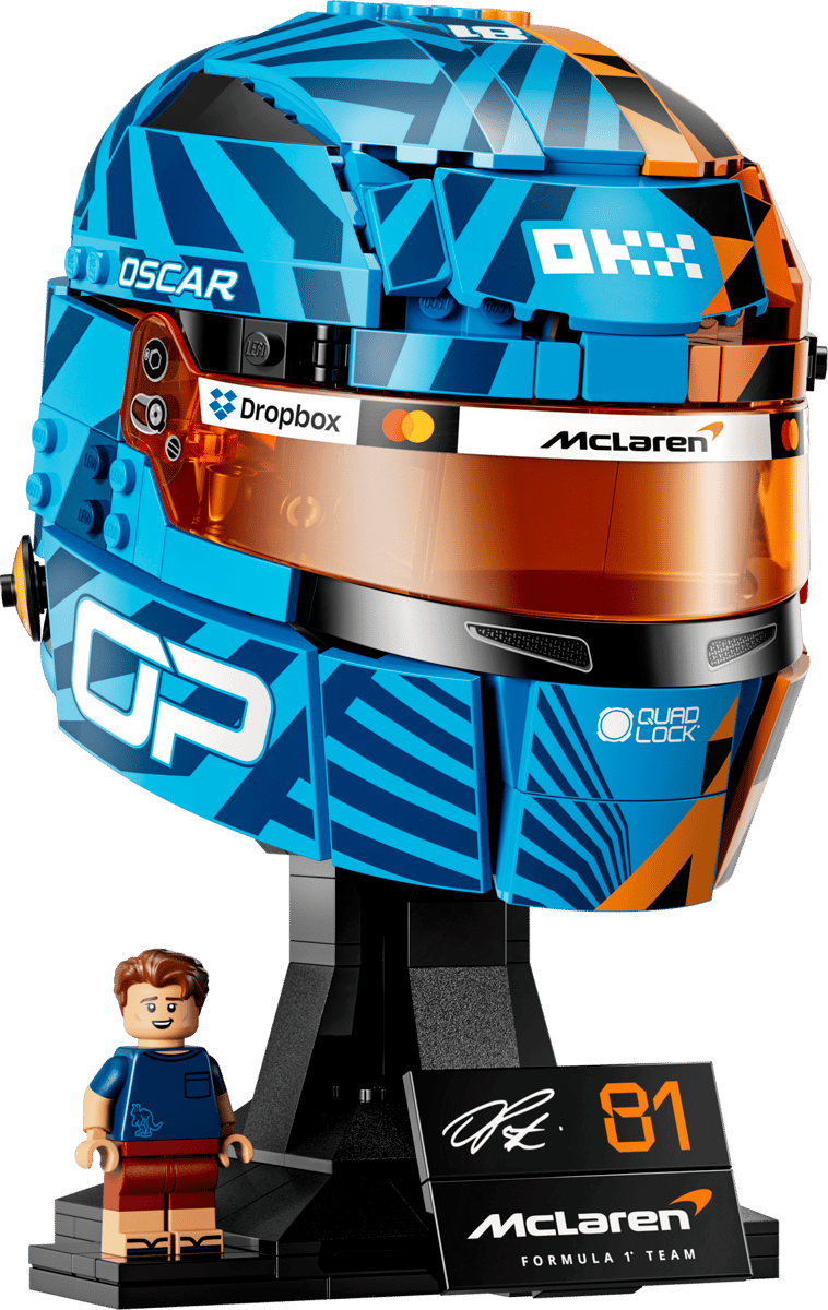 Lego 43017 Editions McLaren F1 Team Oscar Piastri Helmet