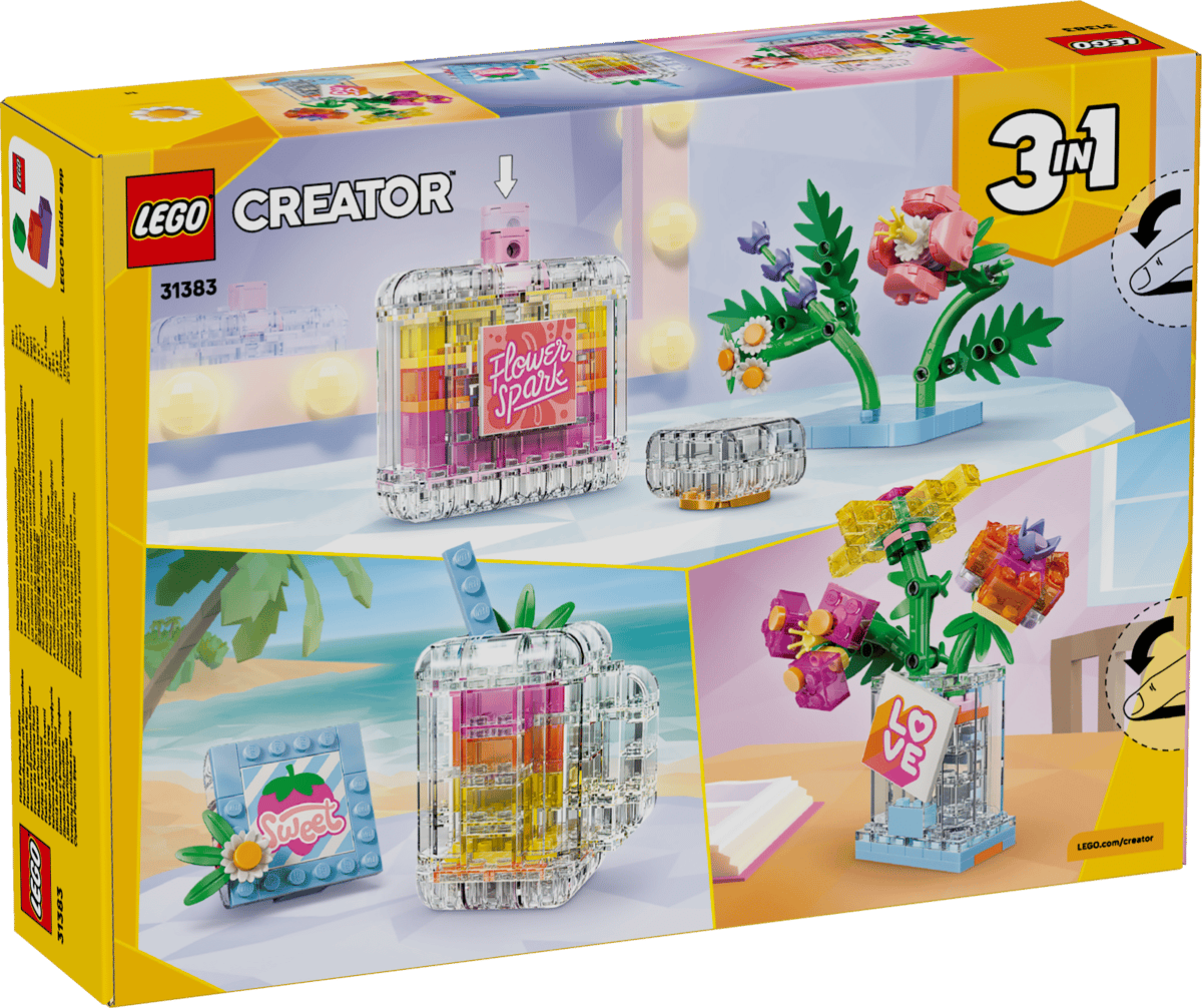 Lego 31383 Floral Decor Perfume Bottle