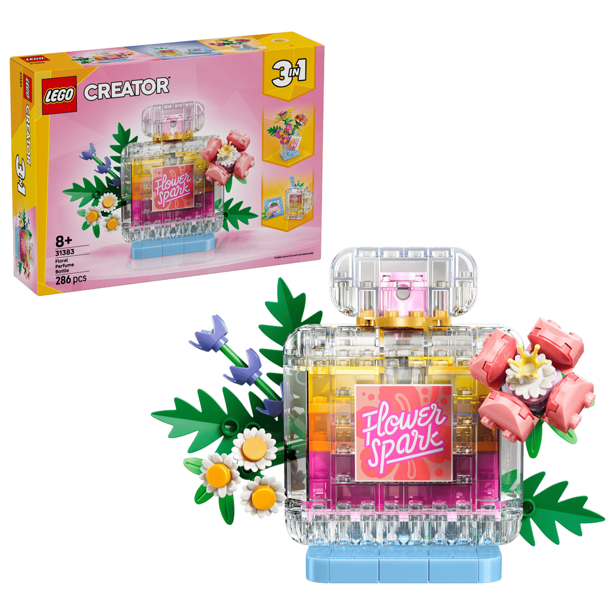 Lego 31383 Floral Decor Perfume Bottle
