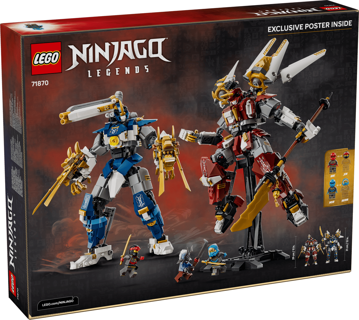 Lego 71870 The Twin Titan Mechs