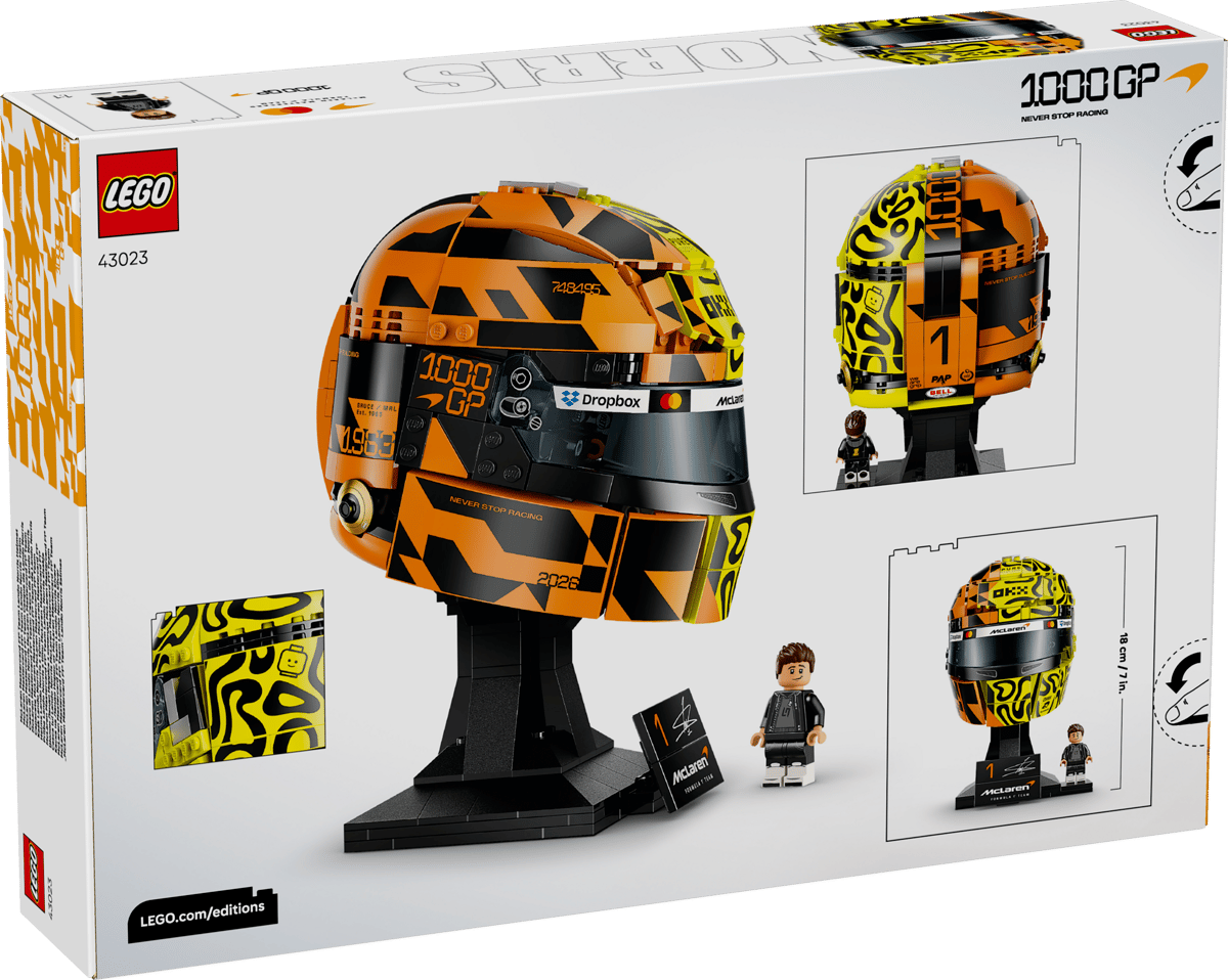 Lego 43023 Editions F1 Team Lando Norris Helmet