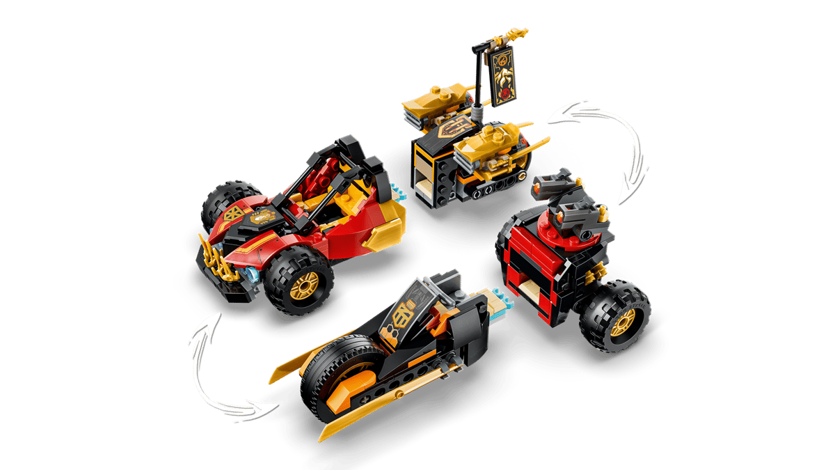 Lego 71864 Kai and Coles Combiner