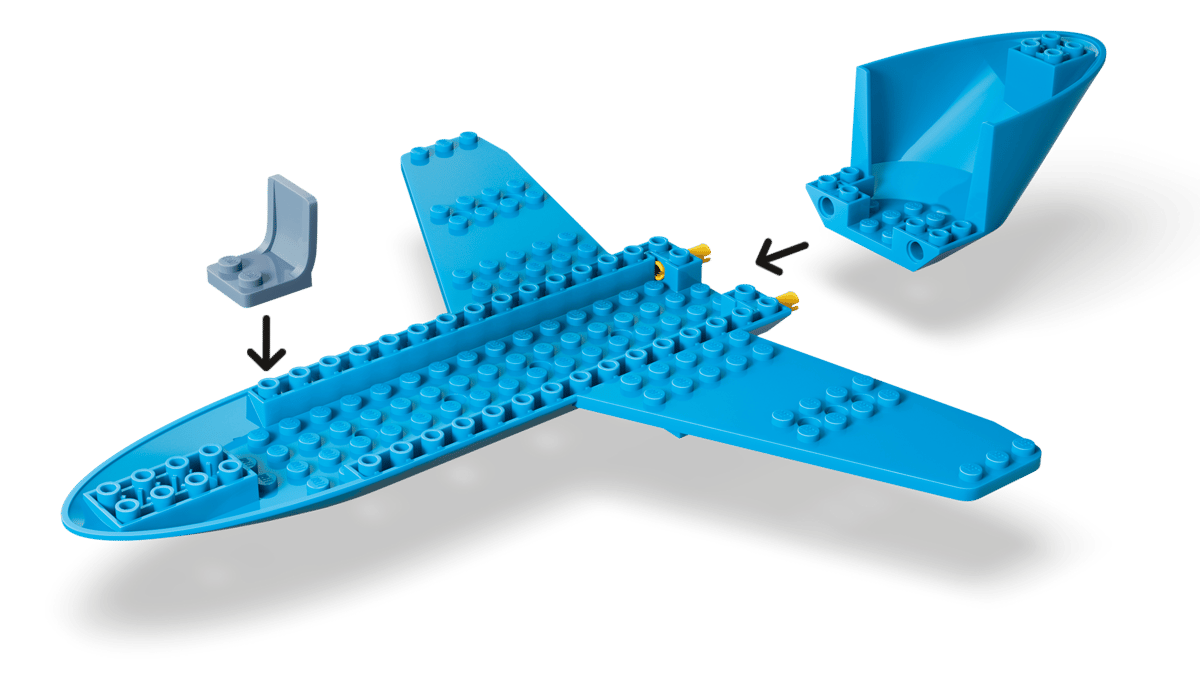 Lego 60492 Passenger Jet